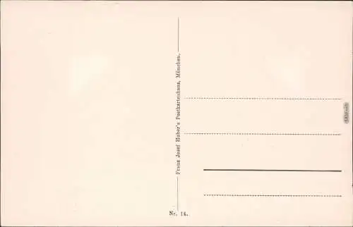 Ansichtskarte Oberammergau Panorama-Ansicht mit Kofel (1334 m) 1931