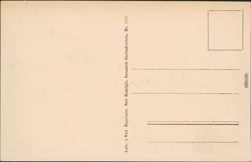 Garmisch-Partenkirchen Panorama-Ansicht mit Kirche und Bergmassiv  1932