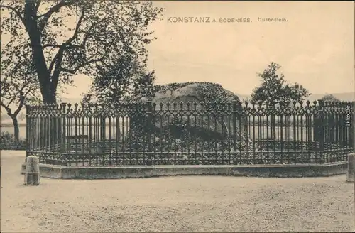 Ansichtskarte Konstanz am Bodensee -  Hussenstein 1914