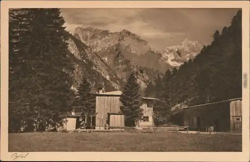 Ansichtskarte Oberstdorf (Allgäu) Oytalhaus 1920