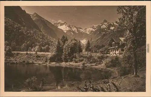 Ansichtskarte Oberstdorf (Allgäu) Christlessee 1930