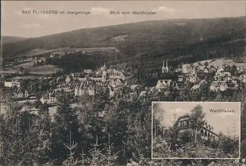 Bad Flinsberg Świeradów-Zdrój 2 Bild: Stadt und Waldfrieden 1914 