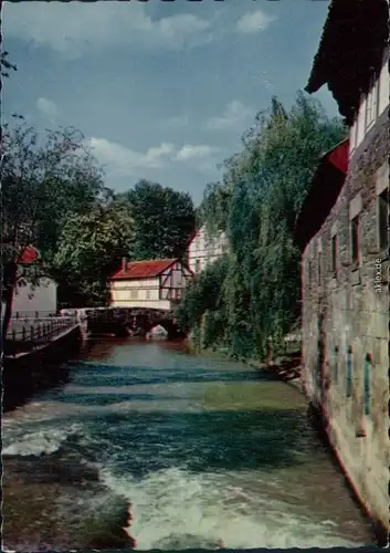 Ansichtskarte Göttingen Leine-Kanal 1960