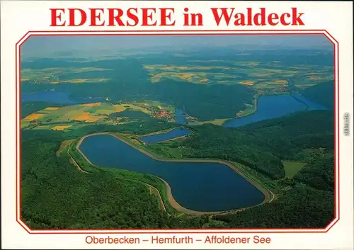 Ansichtskarte Asel-Vöhl Edersee 1985