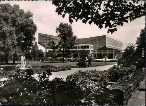 Ansichtskarte Essen (Ruhr) Grugapark - Kulturhalle 1961