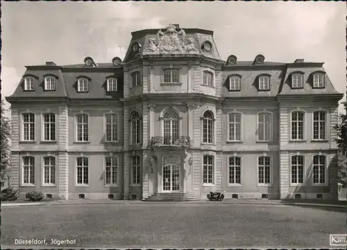 Ansichtskarte Pempelfort-Düsseldorf Schloss Jägerhof 1962