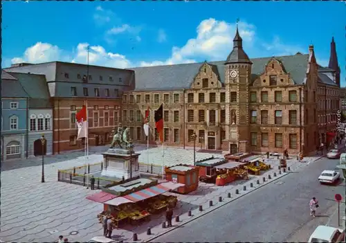 Ansichtskarte Düsseldorf Rathausplatz 1971