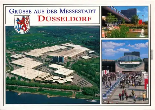 Ansichtskarte Düsseldorf Messe 1975