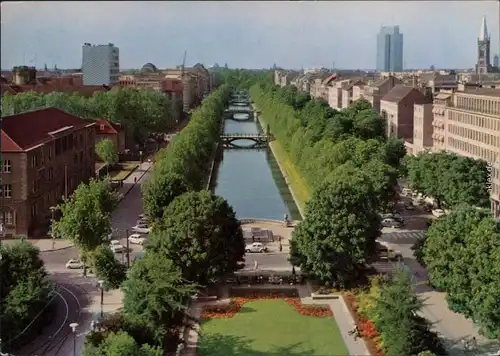 Ansichtskarte Düsseldorf Königsallee 1965