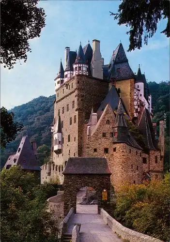 Ansichtskarte Wierschem Burg Eltz 1985