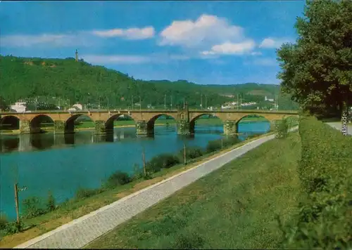 Ansichtskarte Trier Römerbrücke 1985