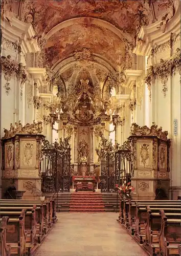 Ansichtskarte Trier St.-Paulinus-Basilika - Hochaltar 1989