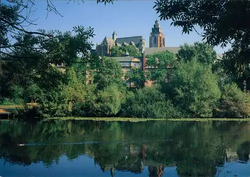 Ansichtskarte Wetzlar Dom und Rathaus 1985