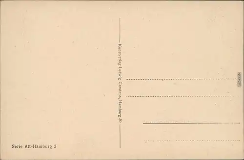 Ansichtskarte Altstadt-Hamburg Altstädterstraße 1918 