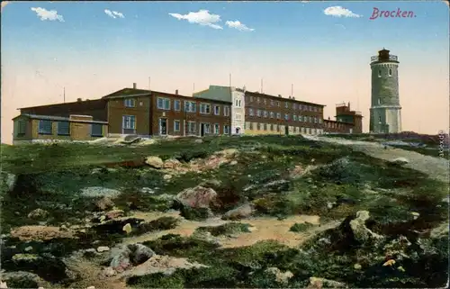 Ansichtskarte Ilsenburg (Harz) Brockenhaus 1912