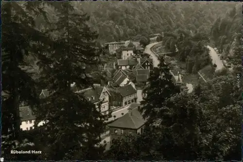 Ansichtskarte Rübeland Panorama - Foto AK  4 1958