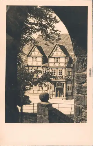 Ansichtskarte Quedlinburg Klopstockhaus 1955