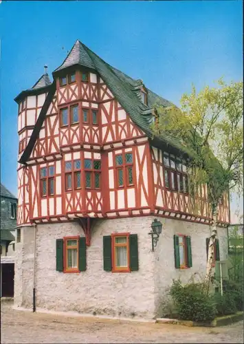 Ansichtskarte Limburg (Lahn) Alte Vikarie am Domplatz 1985