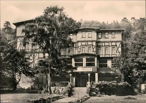 Ansichtskarte Rübeland Zentrag-Ferienheim 1964