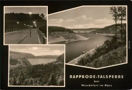 Ansichtskarte Oberharz am Brocken Rappbodetalsperre 1964