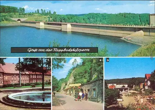 Rübeland Rappbodetalsperre, HO Gaststätte zur Bode 1979