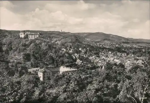 Ansichtskarte Bad Blankenburg Panorama-Ansicht 1959