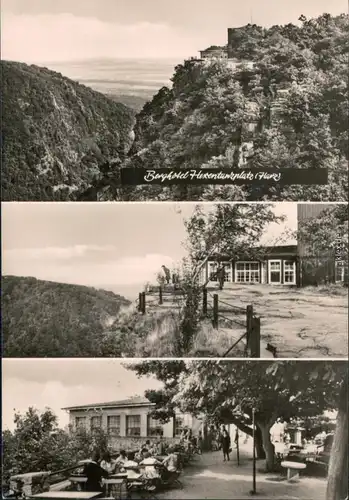 Ansichtskarte Thale (Harz) 3 Bild: Hotel "Hexentanzplatz" 1971