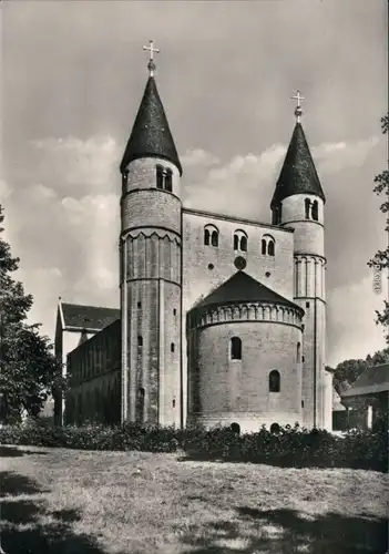 Ansichtskarte Gernrode-Quedlinburg Stiftskirche St. Cyriaci 1962