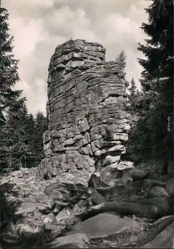 Ansichtskarte Schierke Feuersteinklippe 1961