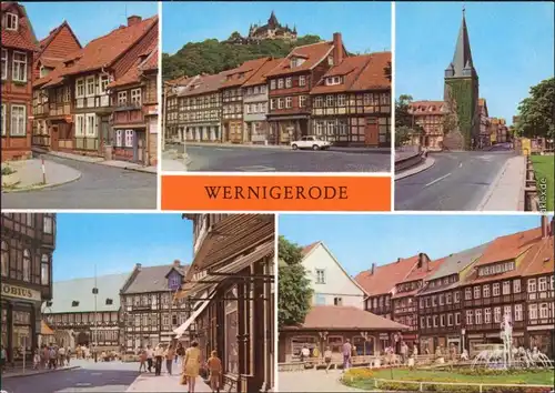 Wernigerode Westerntorturm, Hotel  Nicolaiplatz/Nikolaiplatz 1980
