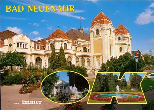 Ansichtskarte Bad Neuenahr-Bad Neuenahr-Ahrweiler Kurhotel mit Park 1985