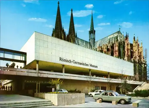 Ansichtskarte Köln Coellen | Cöln Römisch-Germanisches Museum 1985