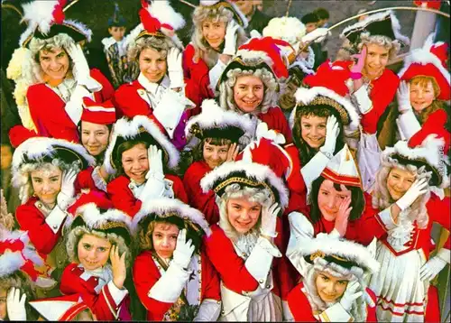 Ansichtskarte Köln Coellen | Cöln Karneval - Rote Funkengarde 1986