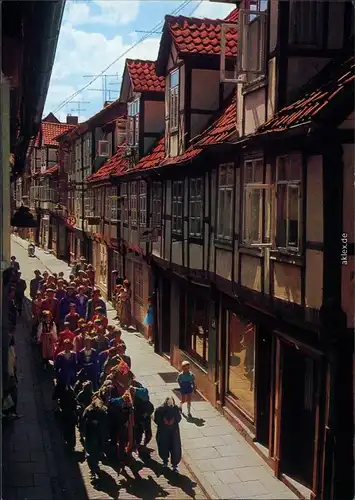 Ansichtskarte Hameln Rattenfängerspiele in der Altstadt 1985