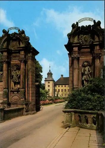 Ansichtskarte Höxter (Weser) Schloß Corvey - Eingang 1987