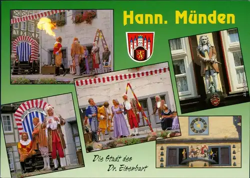 Ansichtskarte Hannoversch Münden Hann. Münden Eisenbartspiele 1985