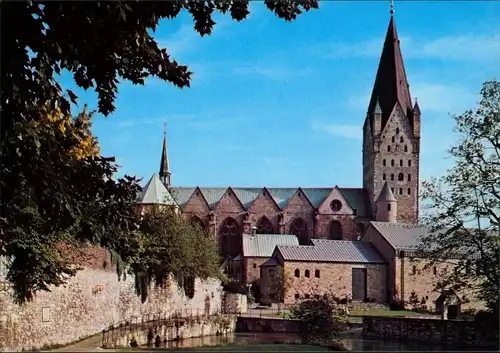 Ansichtskarte Paderborn Paderborner Dom und Kaiserpfalz 1985