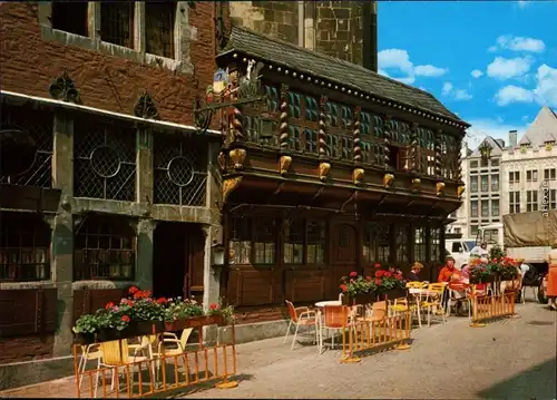 Ansichtskarte Aachen Restaurant Postwagen 1985