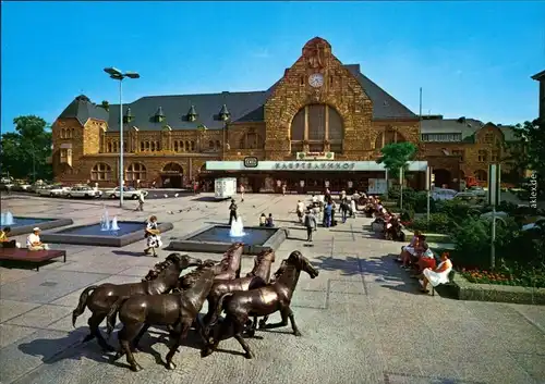 Ansichtskarte Aachen Hauptbahnhof 124