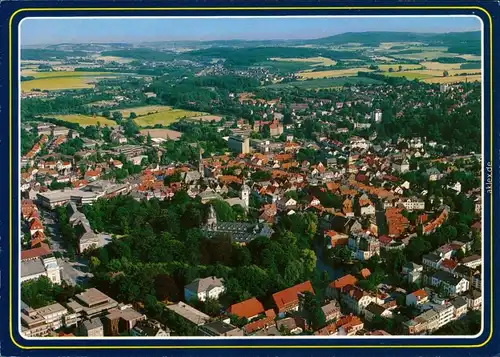 Ansichtskarte Hiddesen-Detmold Luftbild 1985