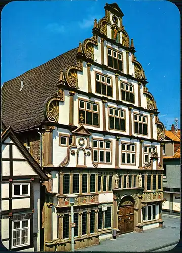 Ansichtskarte Lemgo Hexenbürgermeisterhaus 1985