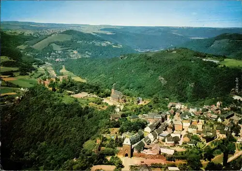 Ansichtskarte Nideggen (Eifel) Panorama 1972