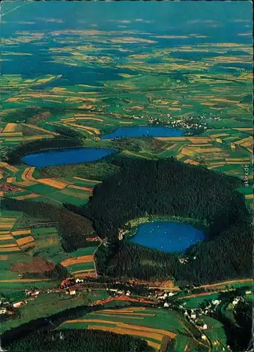 Ansichtskarte Gemünden-Daun Gemündener Maar 1971