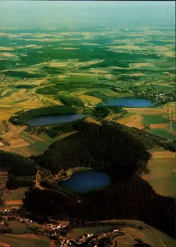 Ansichtskarte Gemünden-Daun Gemündener Maar 1982