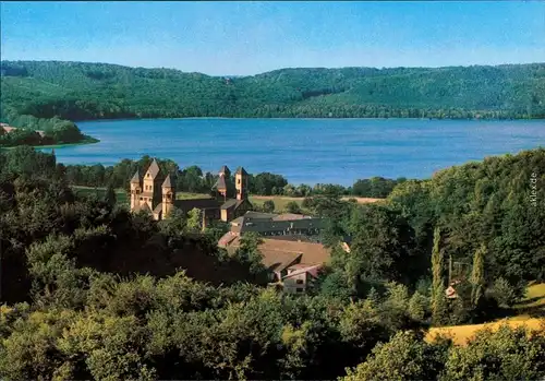 Ansichtskarte Glees (Vulkaneifel) Abtei Maria Laach Blick vom Berg 1985