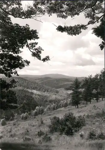 Ansichtskarte Wernigerode Brocken 1982