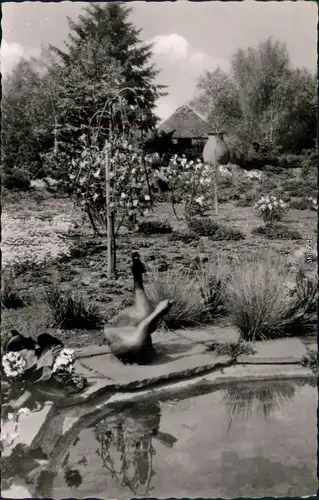 Ansichtskarte Mönchengladbach Bunter Garten 1956