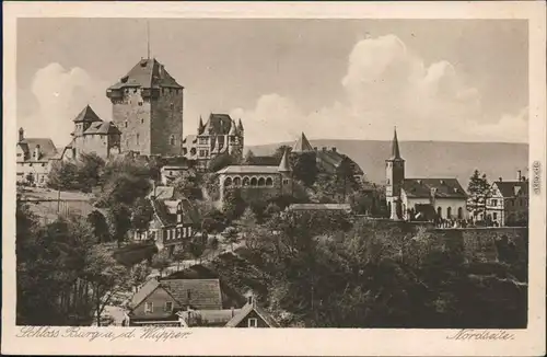 Ansichtskarte Burg an der Wupper-Solingen Schloss 1920