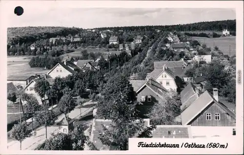 Ansichtskarte Friedrichsbrunn Panorama-Ansicht 1962