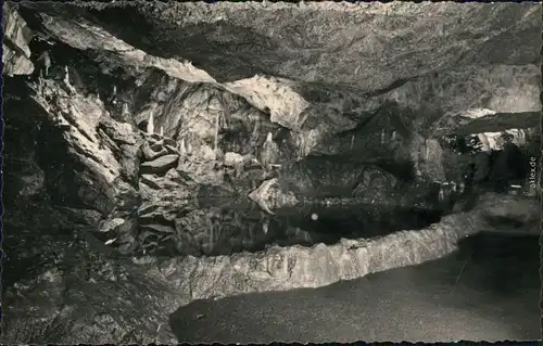 Ansichtskarte Rübeland Baumannshöhle - Goethesaal 1959